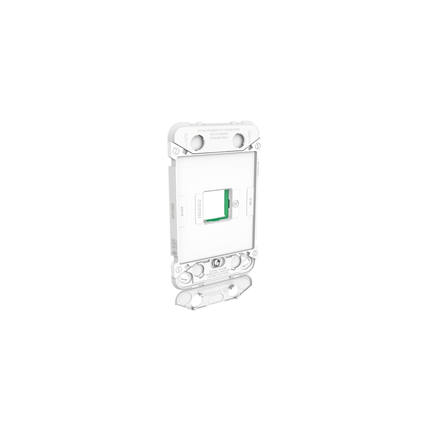 PDL381G - PDL Iconic Grid Plate Switch 1Gang
